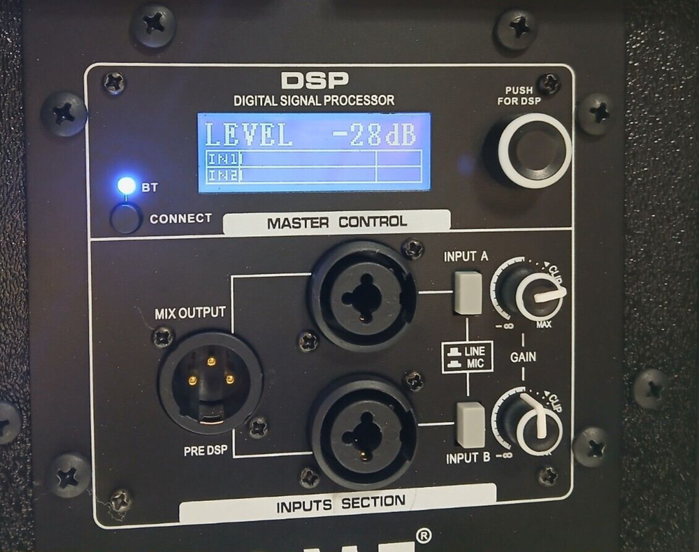 PEAVEY Pro Audio Powered Bluetooth Loudspeaker With LASE Power Amplifier Module!