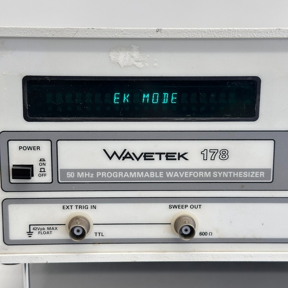 Wavetek 178 Programmable Waveform Synthesizer Option 001