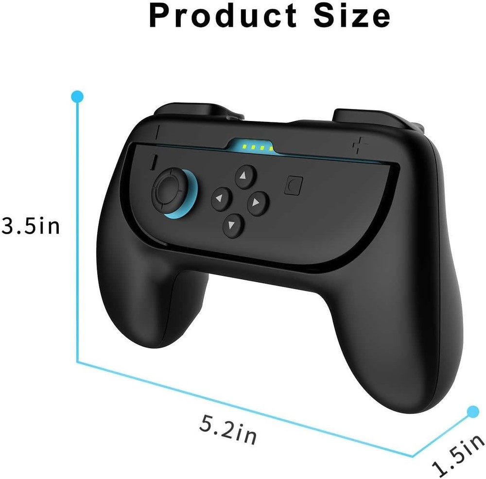 Grip kit for Nintendo Switch 2 (2025) & Nintendo Switch & Switch 2pack