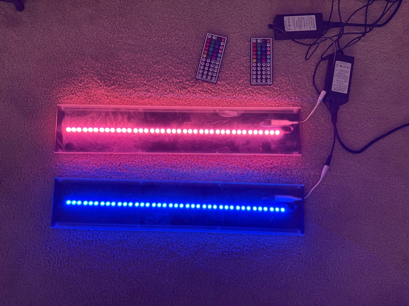 2- Kipokalor LED Lighted Liquor Bottle Display Shelf, 23 5/8" Display Stand