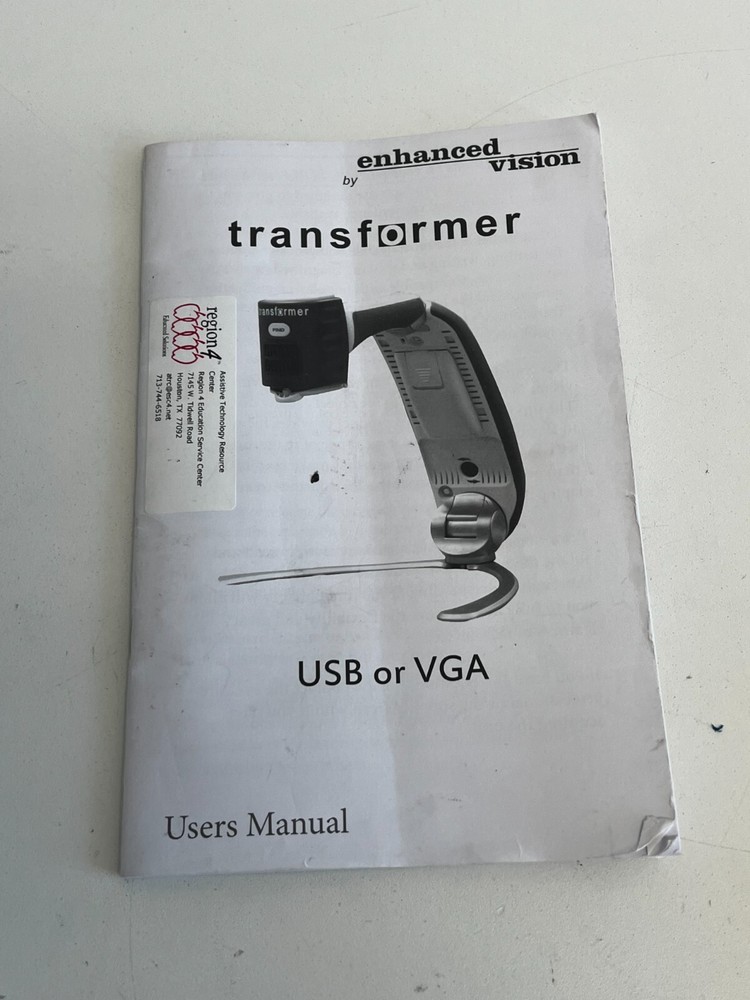 Enhanced Vision Transformer Magnifier TRU2EA - Ready Condition
