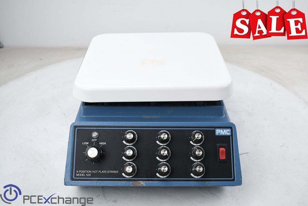 PMC 9-Position Hot Plate/Stirrer Model: 529