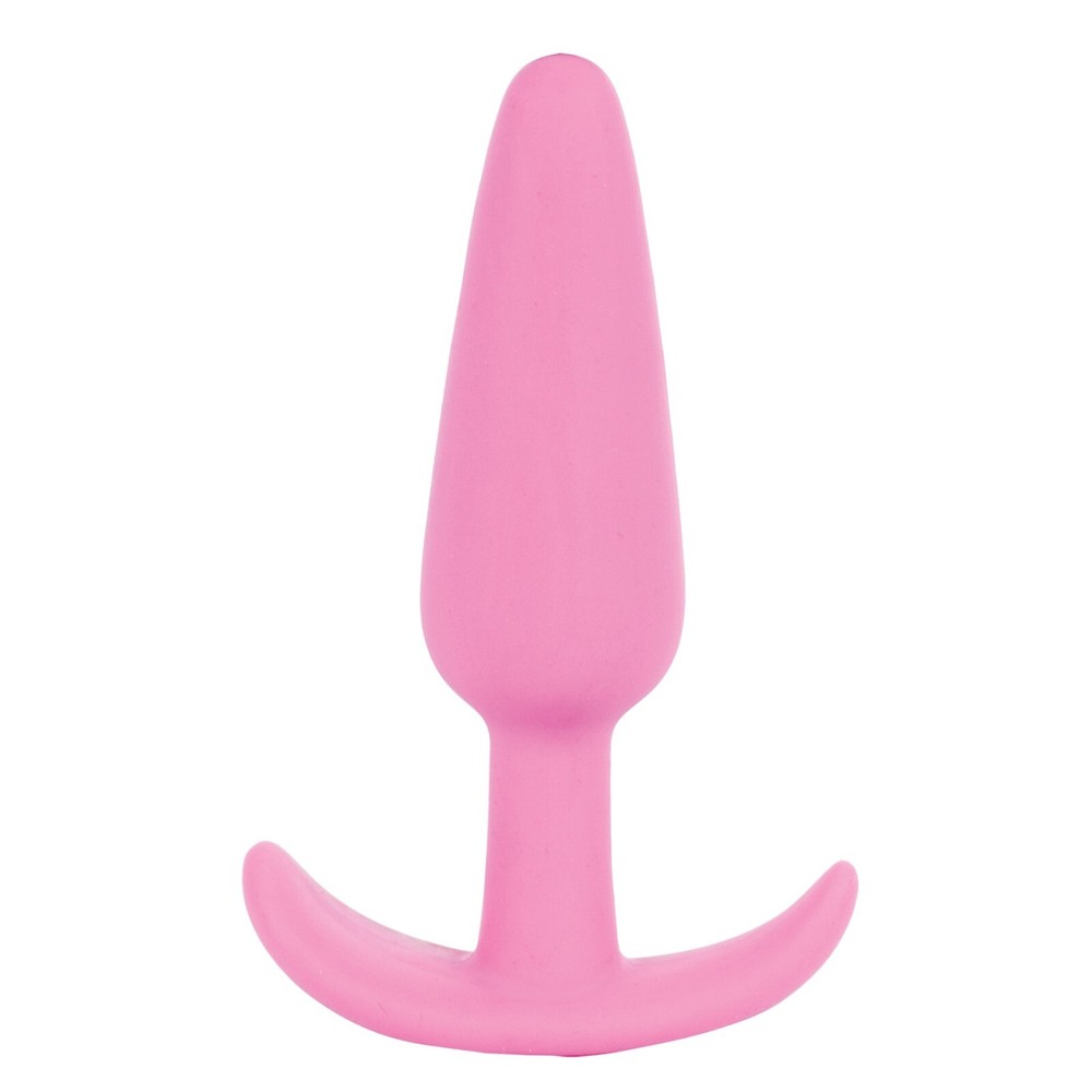 Doc Johnson Mood Naughty Medium Silicone Butt Plug Pink