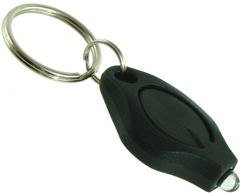 LRI Photon Blue Beam LED Keychain Micro Light Flashlight Lifetime Guarantee AB