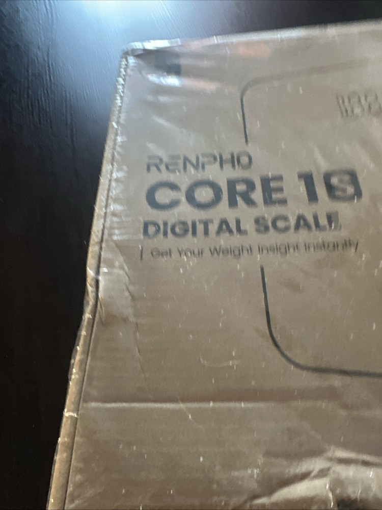 RENPHO Core 1S Digital Bathroom Scale - Black