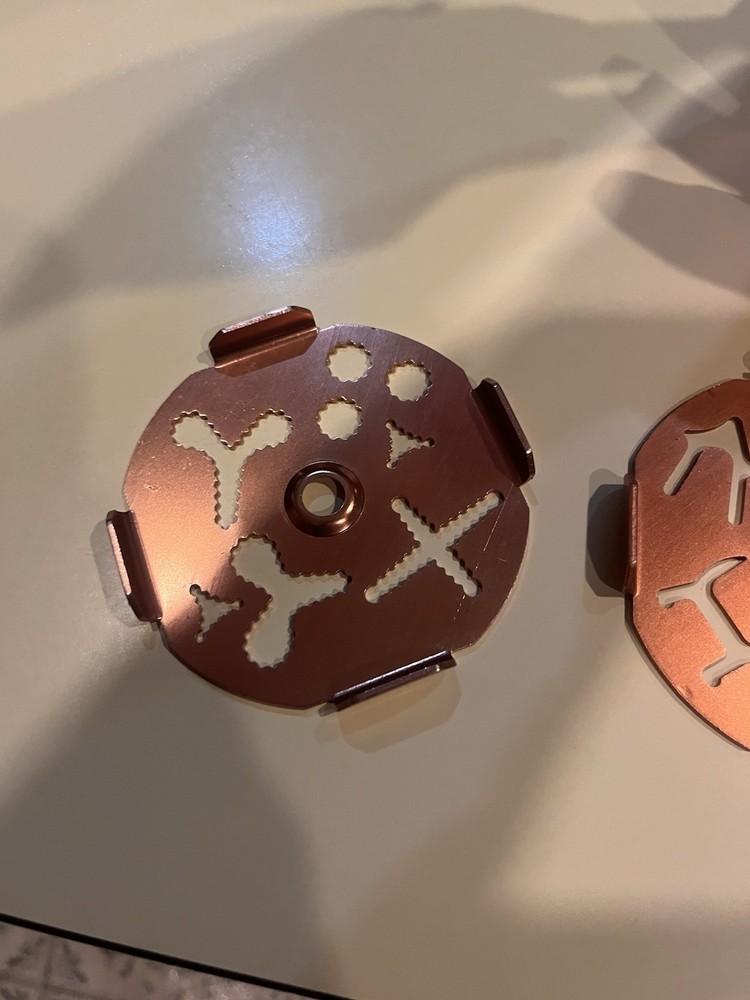 Vintage Mirro Dial-A-Cookie Press Rotating Dial With 3 Plates