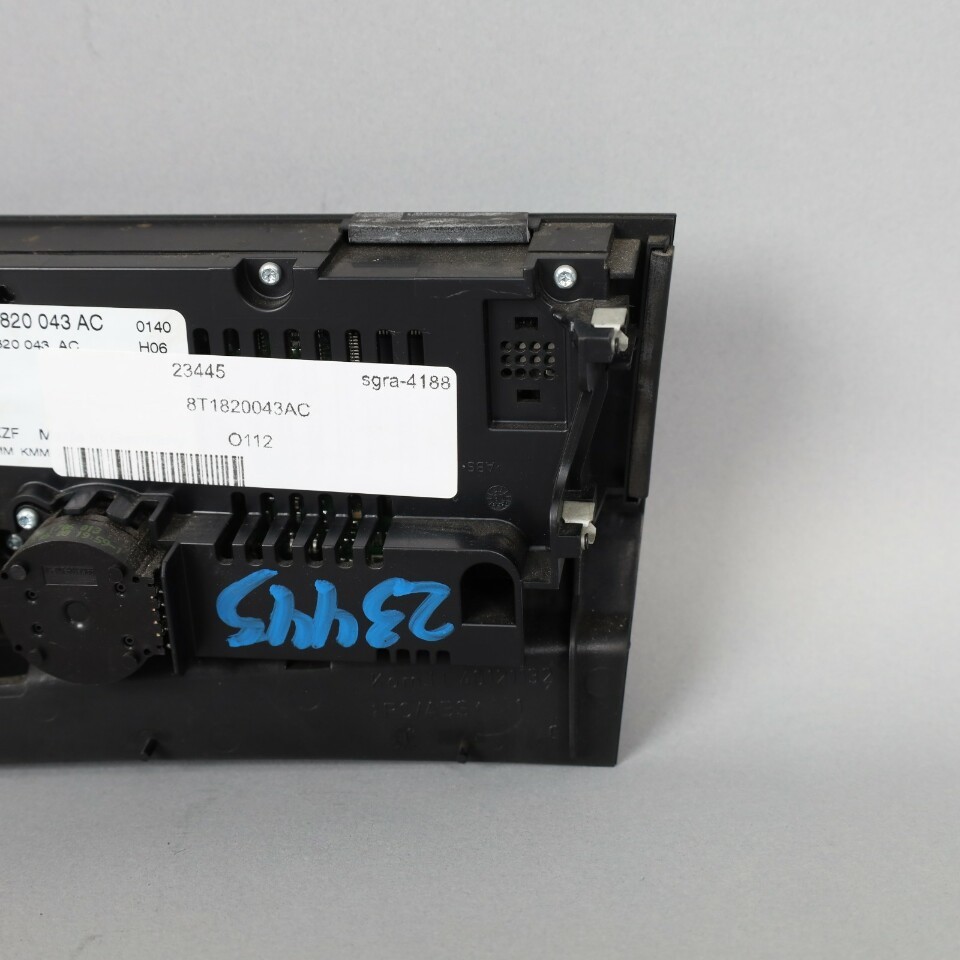 2009-2010 Audi A4 A5 S4 S5 Climate Temperature Control Panel OEM