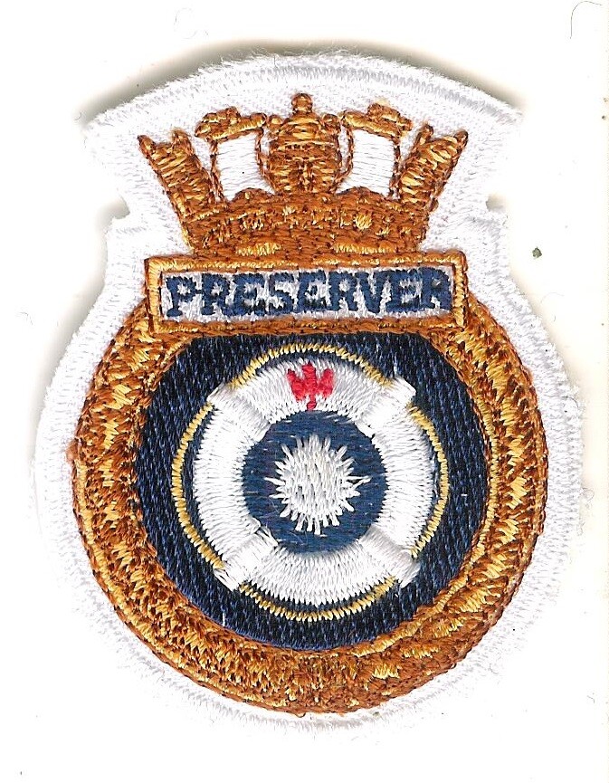 Modern Canadian Navy HMCS Preserver Badge