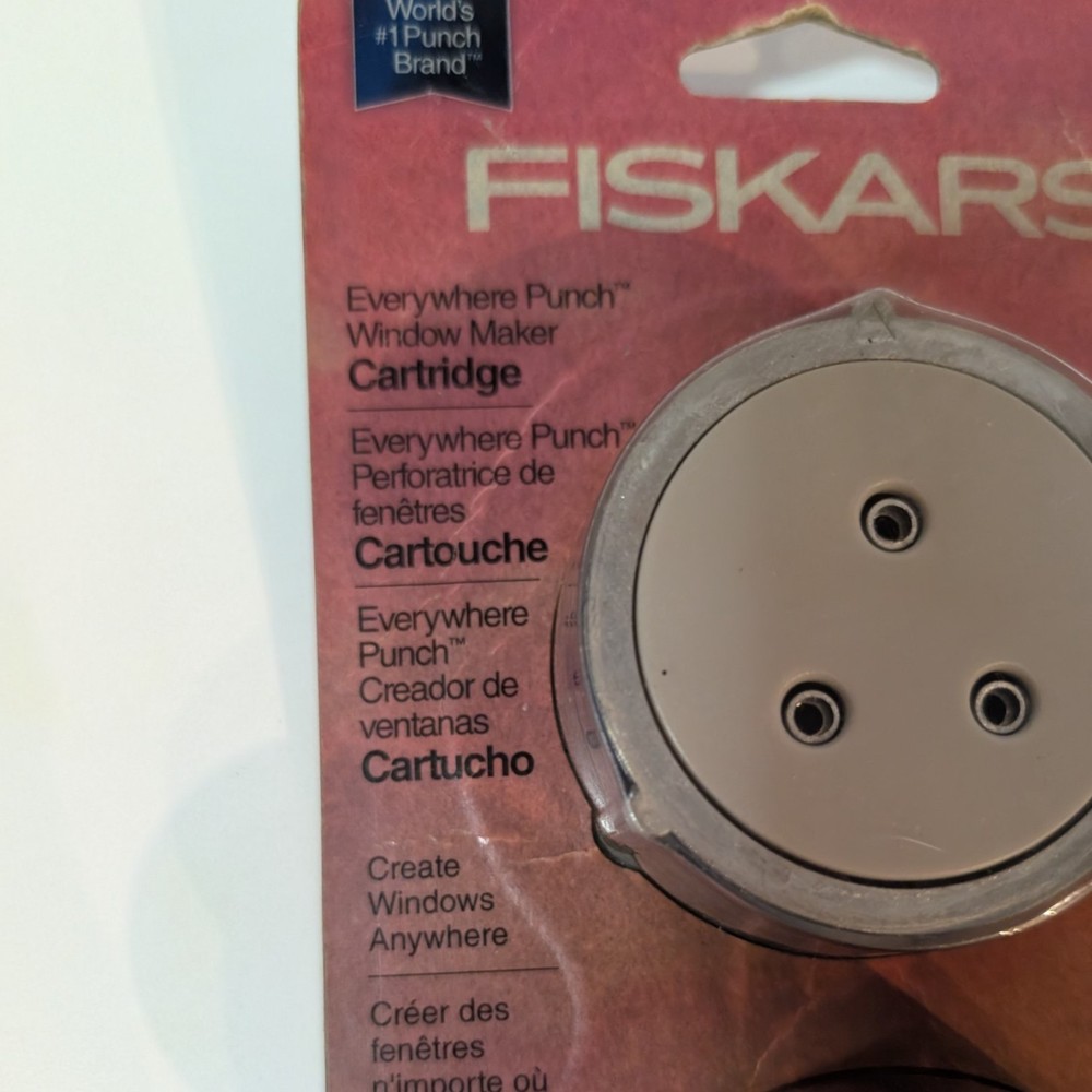 Fiskars Circle Everywhere Punch Cartridge Window Maker, Requires Starter Set