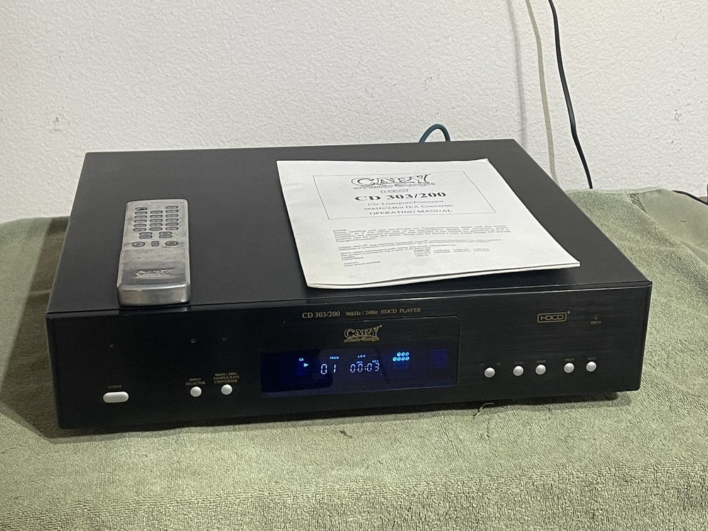 Cary Audio Design CD303/200 HDCD CD Player