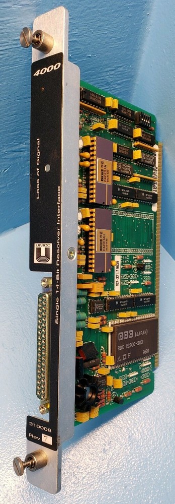 Unico 4000 Single 14-Bit Resolver Interface 310008