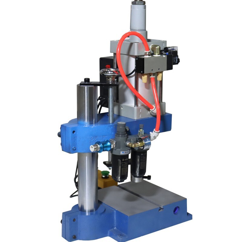 110V 1763lbs Pneumatic Punch Machine Punching Press 2Buttons Controller 3.9-1.9"