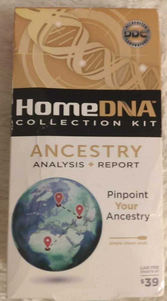 home dna collection kit (ancestry analysis + report)