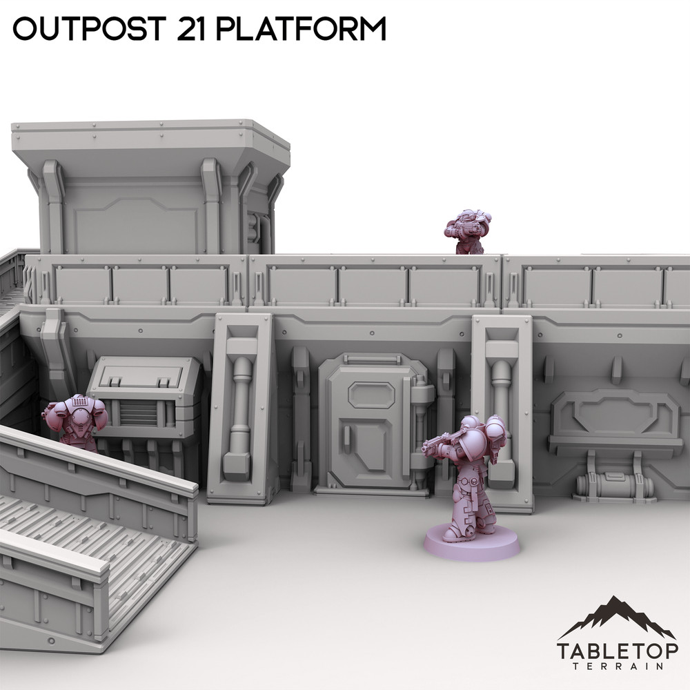 Outpost 21 Platform - Grimdark Gothic Wargaming Tabletop
