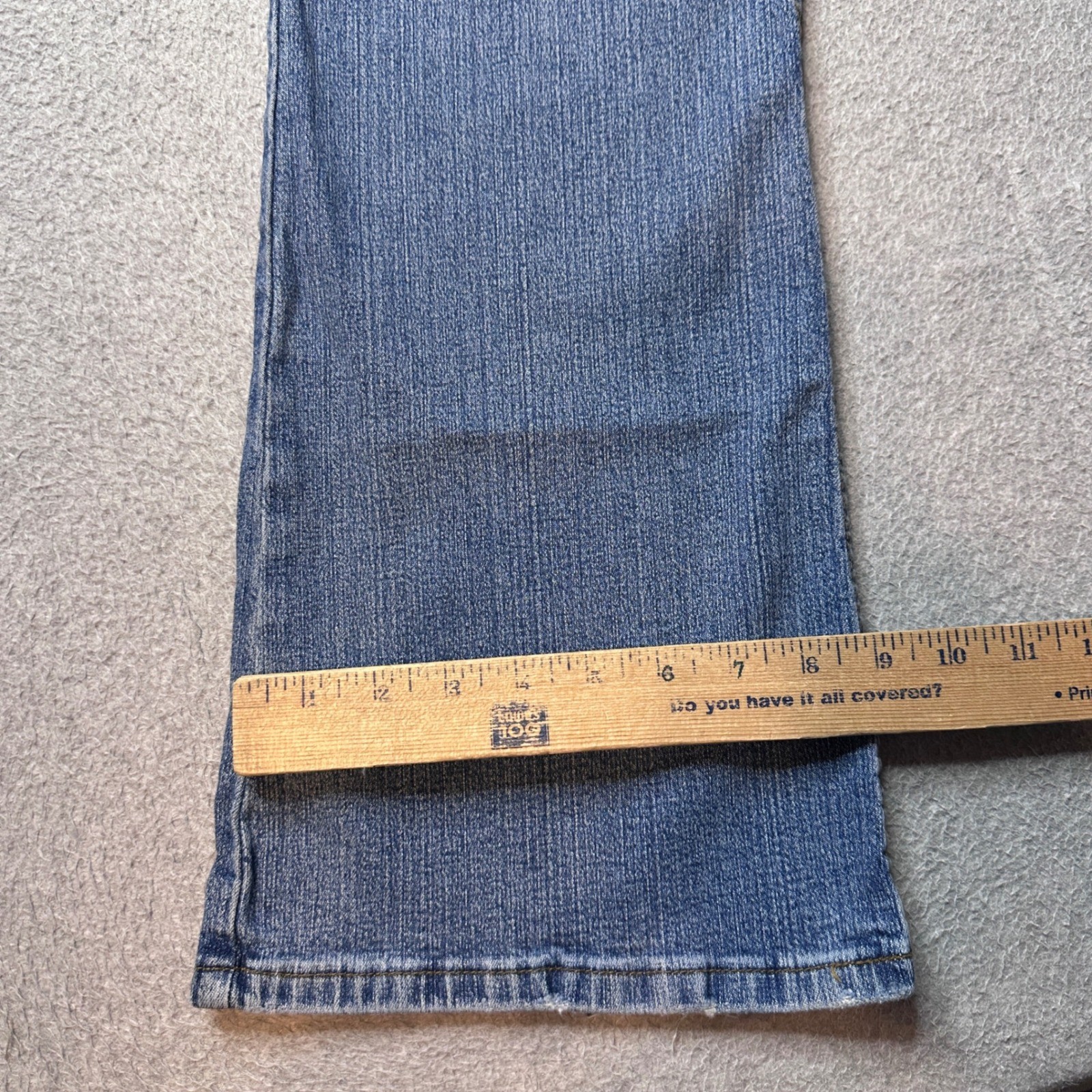 Aeropostale Jeans Womens 13/14 Blue Bootcut Medium Wash Stretch Denim Y2K Style