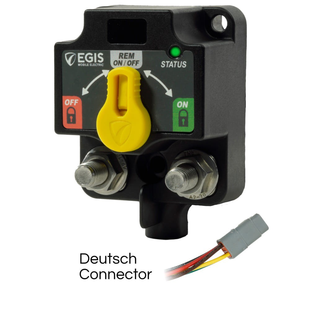 Rotary Switch Continuous 500 Amp Bolt-On Battery Disconnect Switch