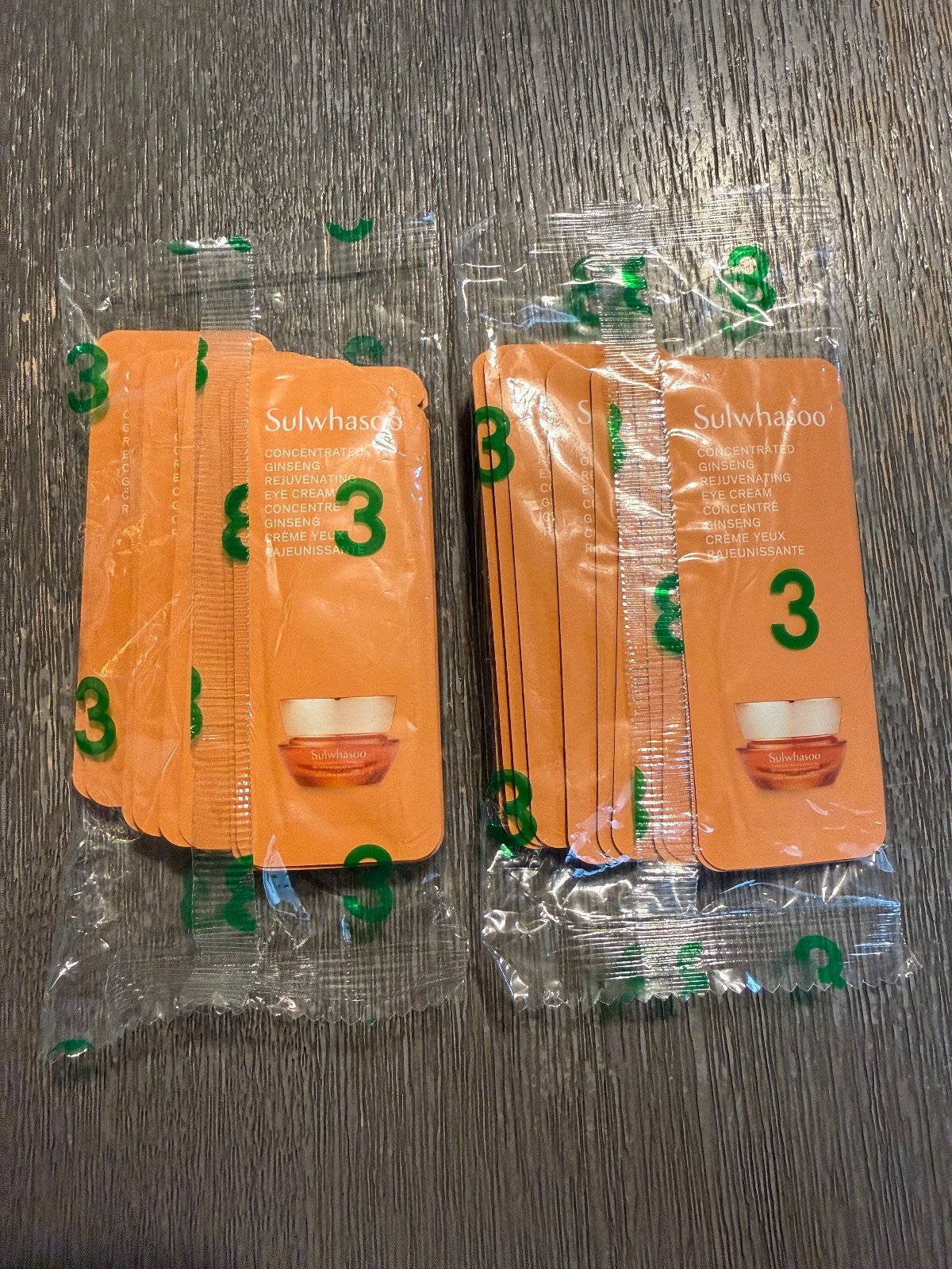 Sulwhasoo Concentrated Ginseng Rejuvenating Eye Cream 1ml (10pcs ~ 150pcs) New