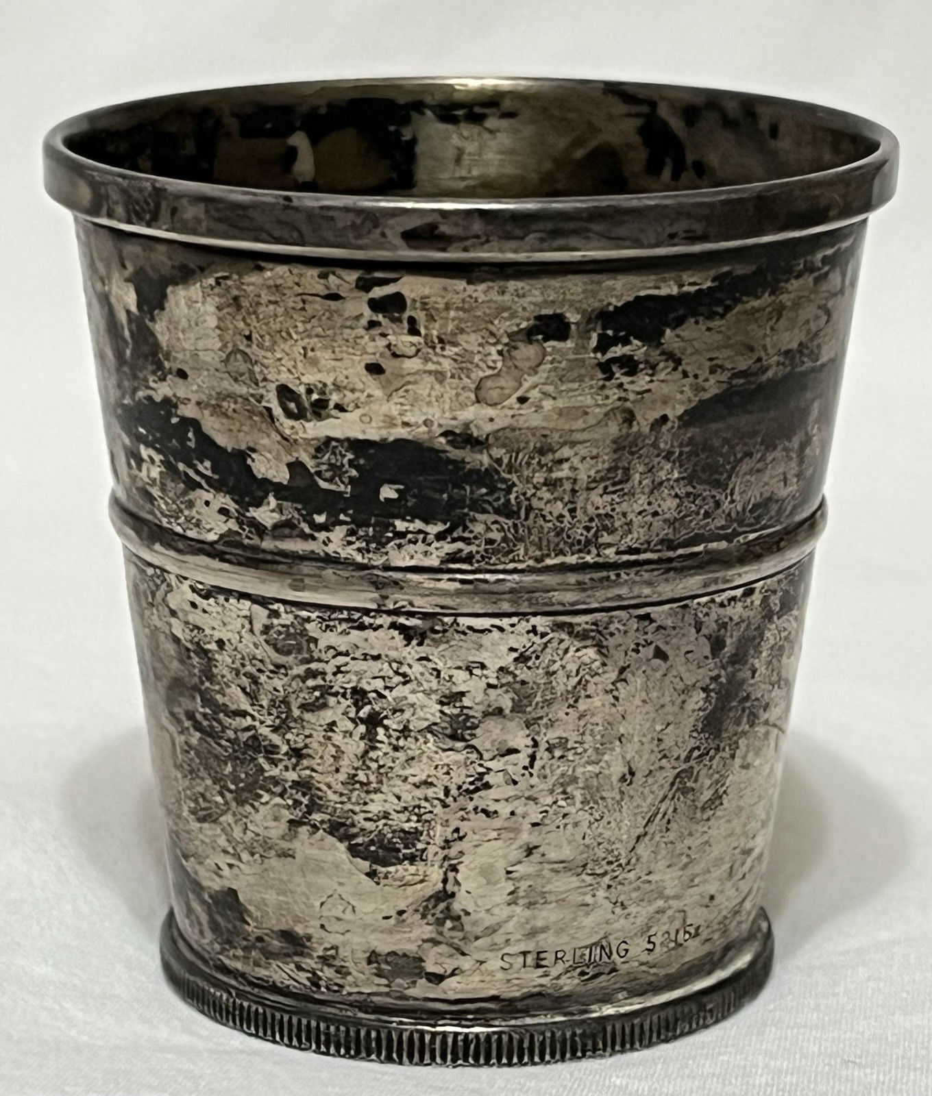 Dwight D. Eisenhower 1972 IKE Dollar Wallace 5215 Sterling Silver Shot / Jigger