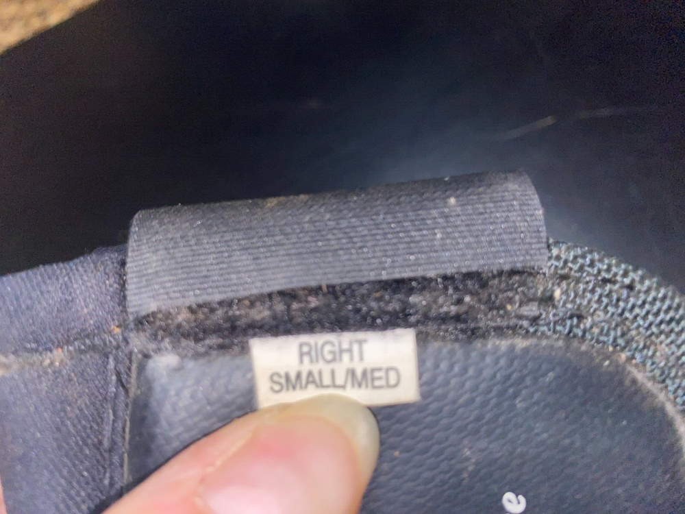 PROFESSIONALS CHOICE SMALL / MEDIUM BLACK BELL BOOTS