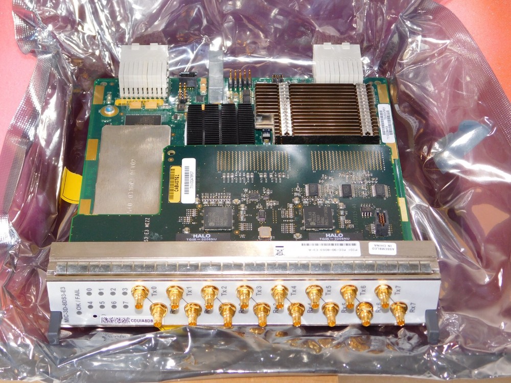 New Juniper Network MIC-3D-8DS3-E3 8x DS3 E3 Modular Interface Card Module Board