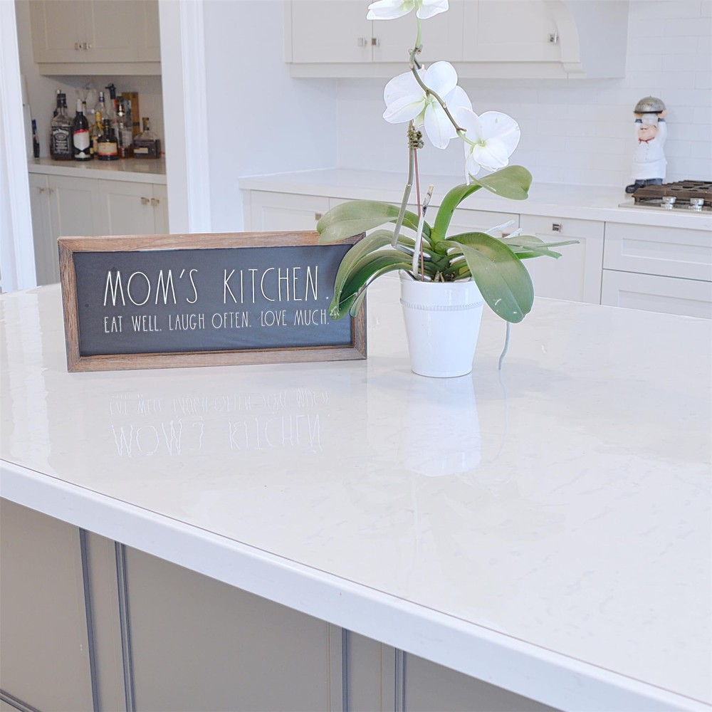 Byson Clear Dining Table Protector – PVC Table Cover Protector for Dining