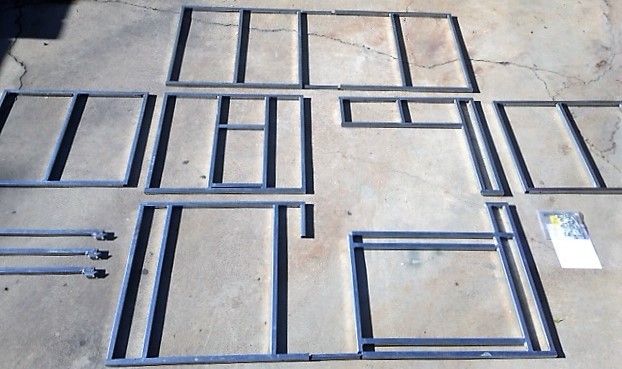 Custom DIY BBQ Island frame kit - any style