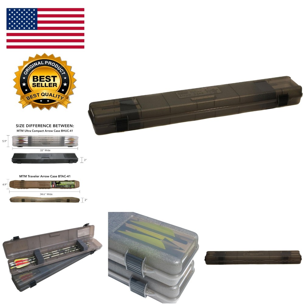 Lightweight Soft Shell Arrow Case with Triple Hinge Design - 33" Dimensions