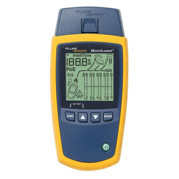 Fluke Networks MS2-100 Microscanner2 Cable Verifier