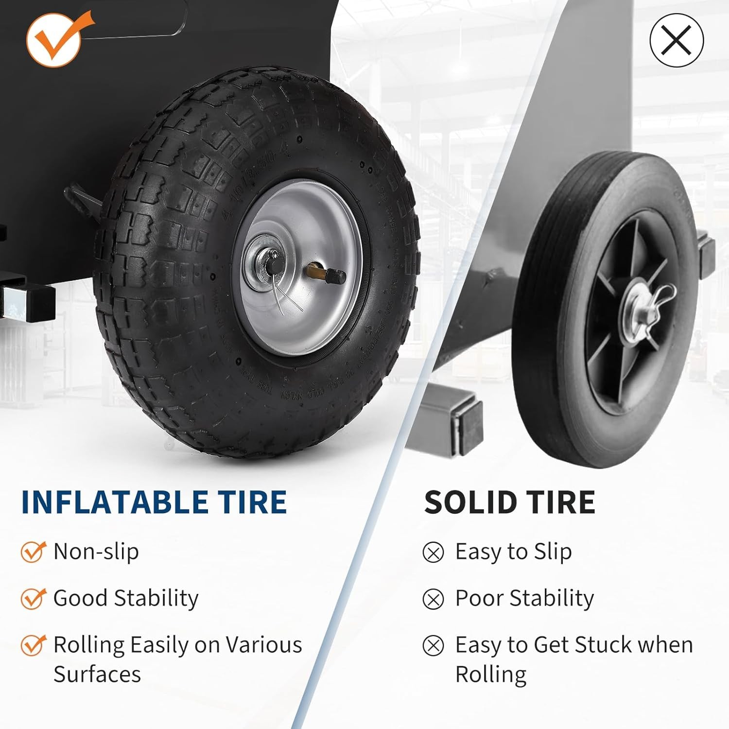 Panel Dolly Drywall Mover Cart Heavy Duty 600LBS Capacity for Wood Panels Black