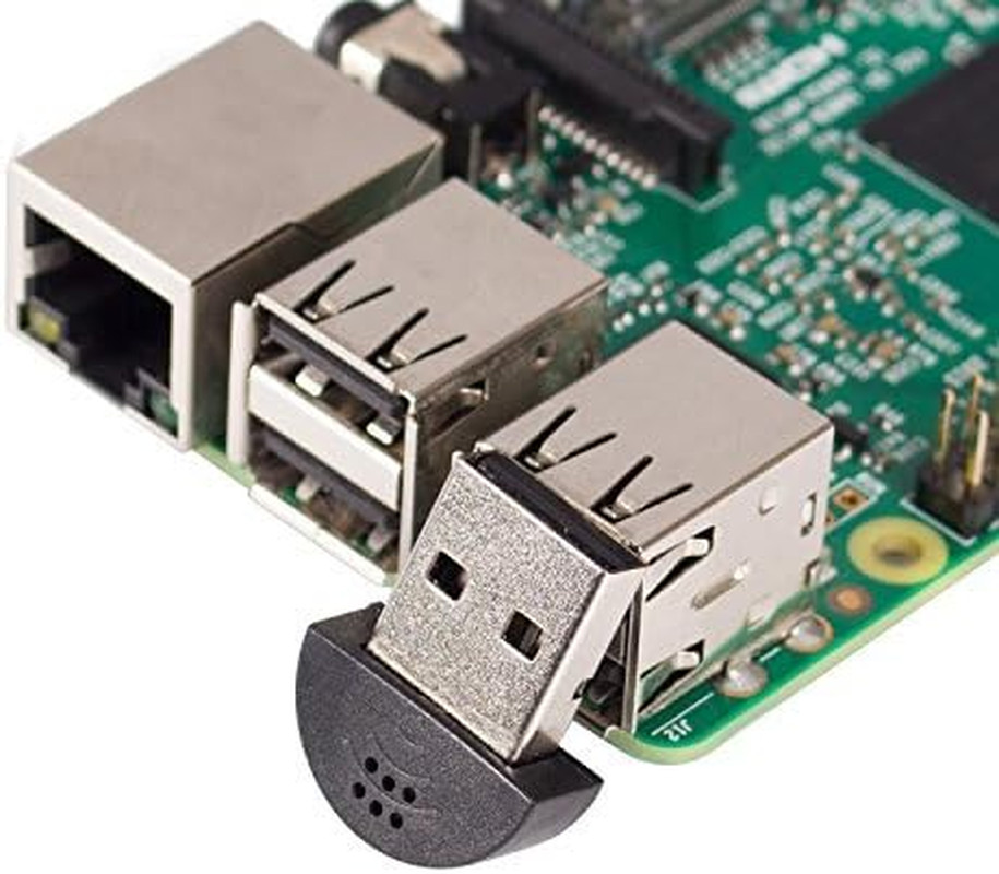Sunfounder USB 2.0 Mini Microphone for Raspberry Pi 4 Model B, Module 3B+, 3B 2