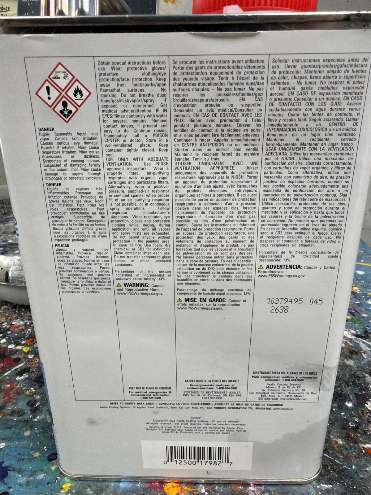 CROMAX Chromabase 7175s medium Temp Basemaker GALLON