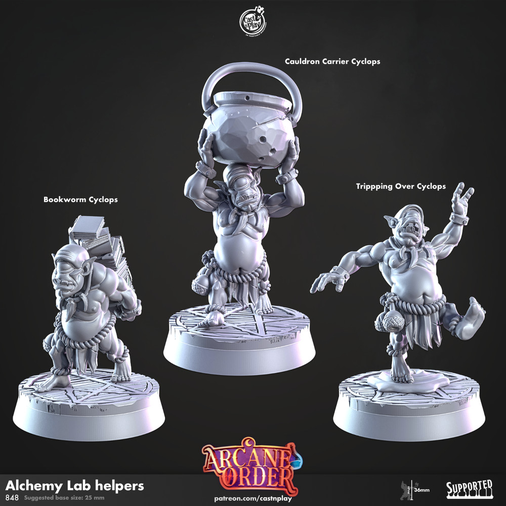Alchemy Lab Helpers | CastnPlay |