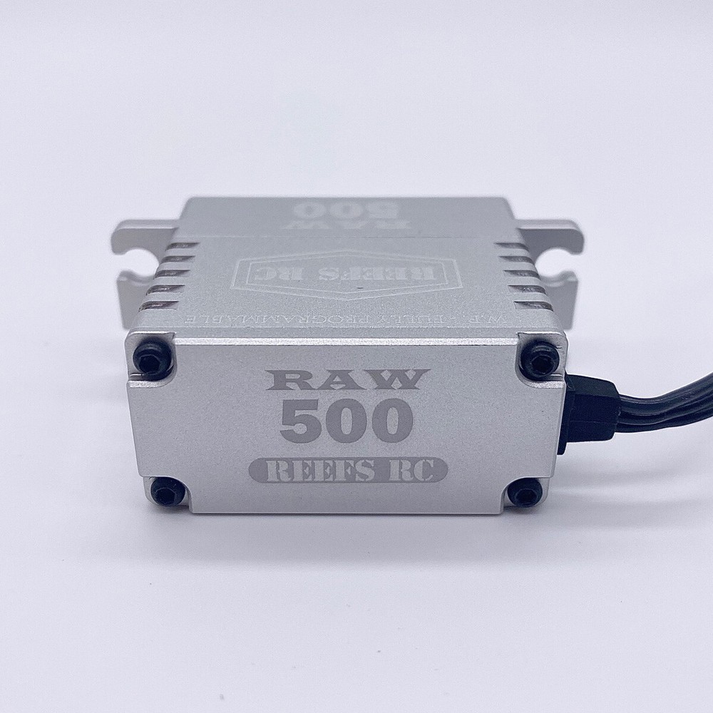REEFs RC RAW 500 High Torque+Speed Waterproof Servo FULLY PROGRAMMABLE brushless