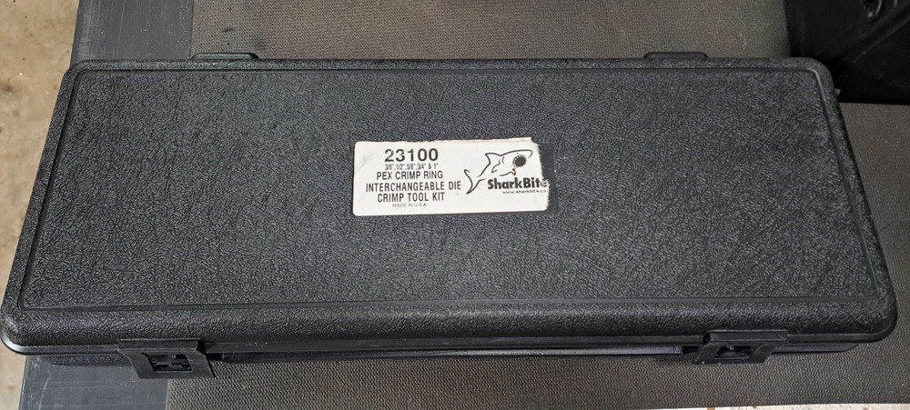 SharkBite Multi-Head Force 3/8" 1/2" 3/4" 1" Crimp Tool Kit - Missing Accessory