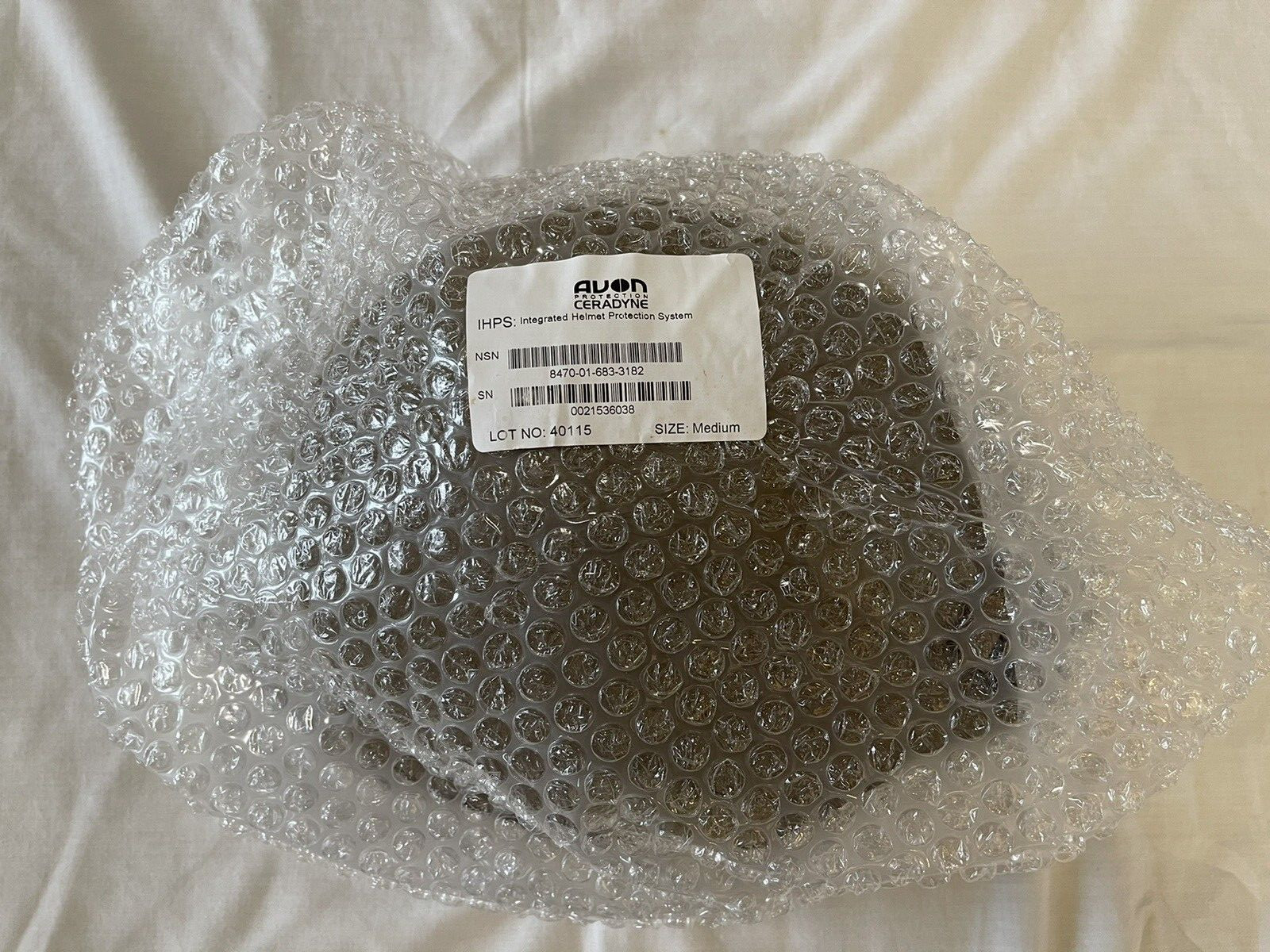 NEW CERADYNE IHPS Ballistic Protection Sys HelmetComplete AVON USMC Made IN USA.