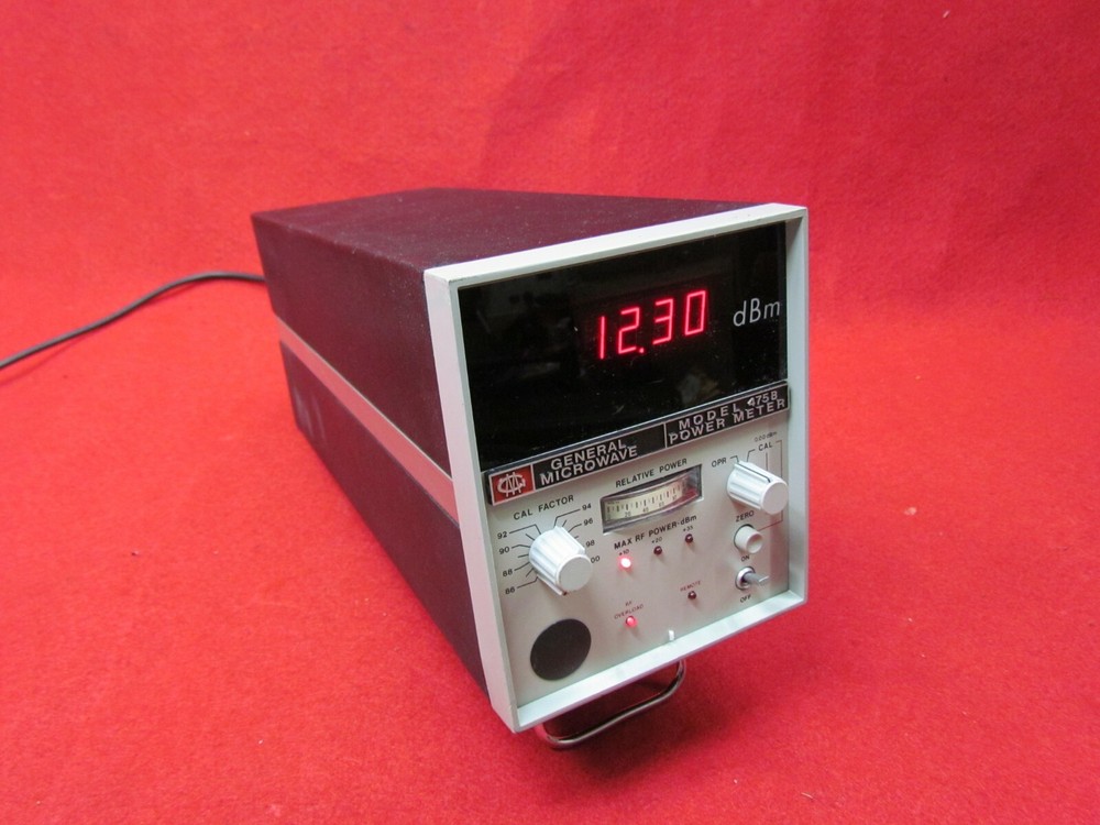 GENERAL MICROWAVE MODEL 475B POWER METER