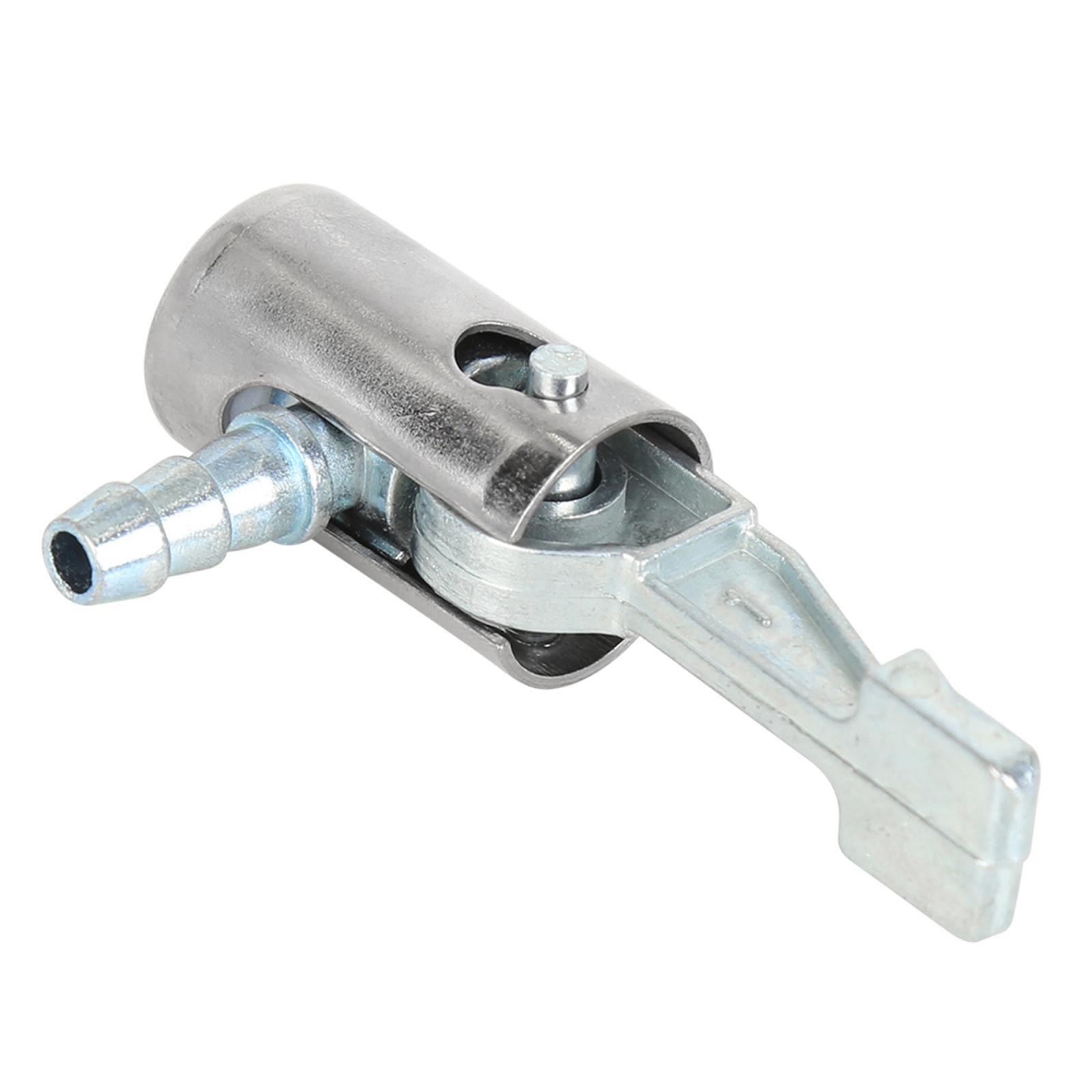 6mm Air Tire Chuck Inflator Pump Hose Adapter Valve Connector for Car Bike 2pc