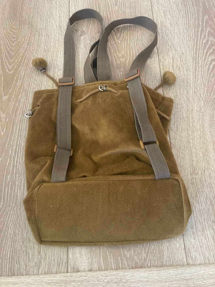 Backpack Book bag Camel Jerusalem Souvenir Velour Soft Lightweight