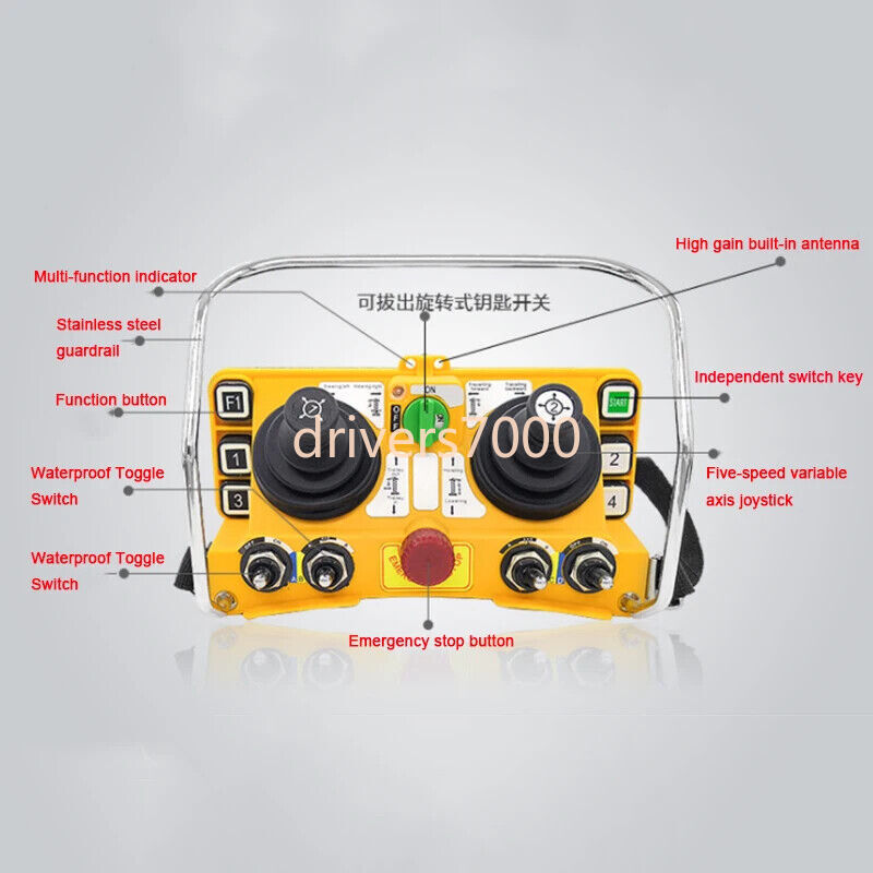 F24-60 Original Wireless Industrial Remote Controller Electric Hoist Remote
