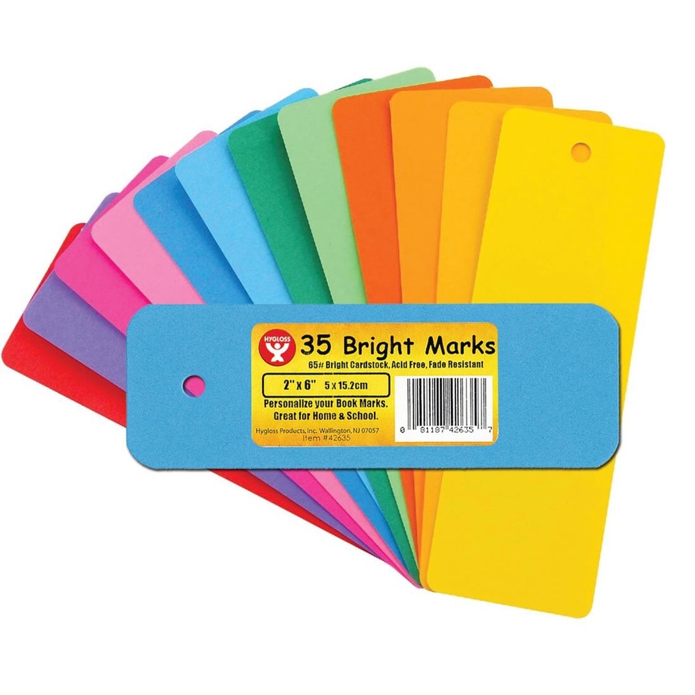 Hygloss Bright Bookmarks
