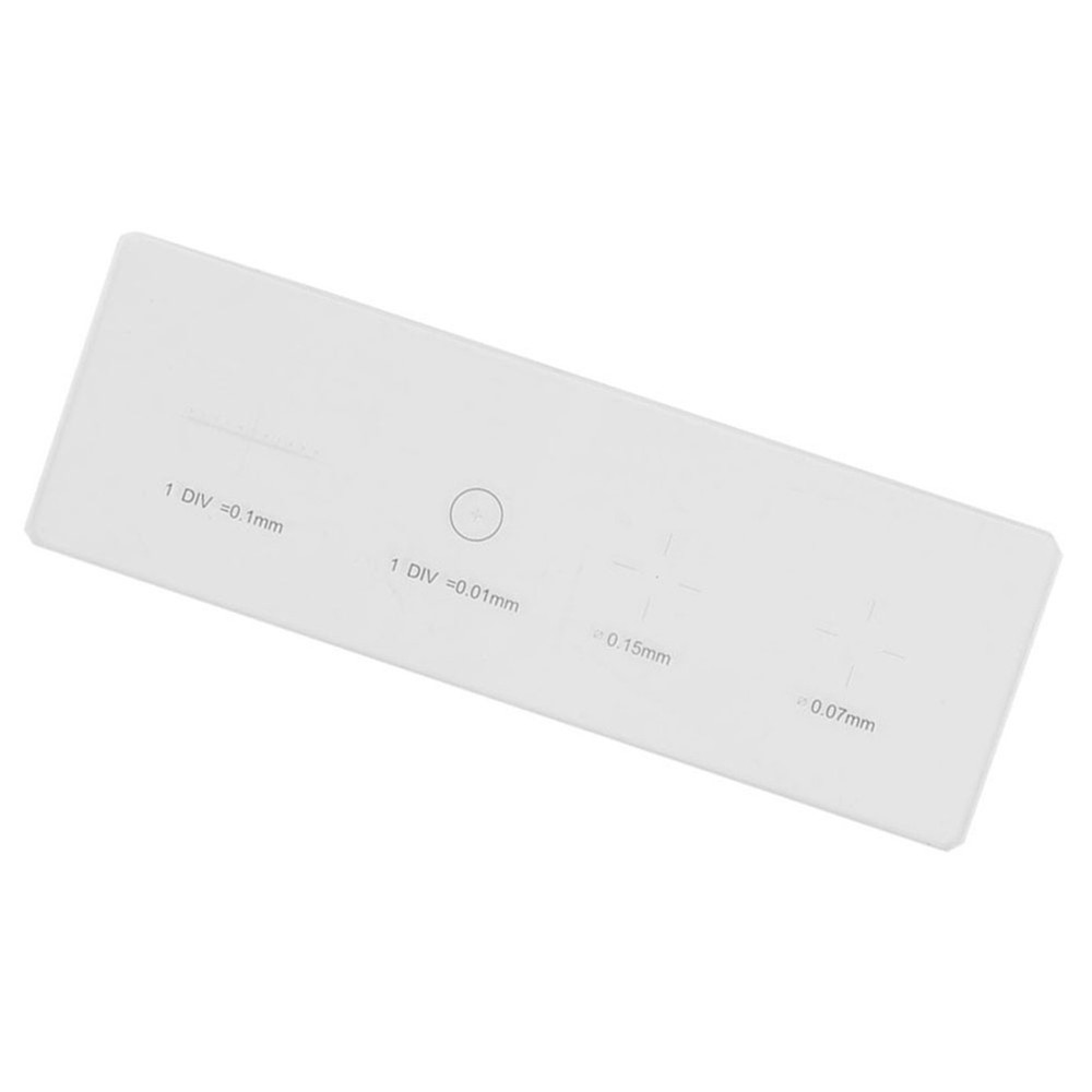 Microscope Objective Micrometer Calibration Slide Glass Stage Micrometer DIV New