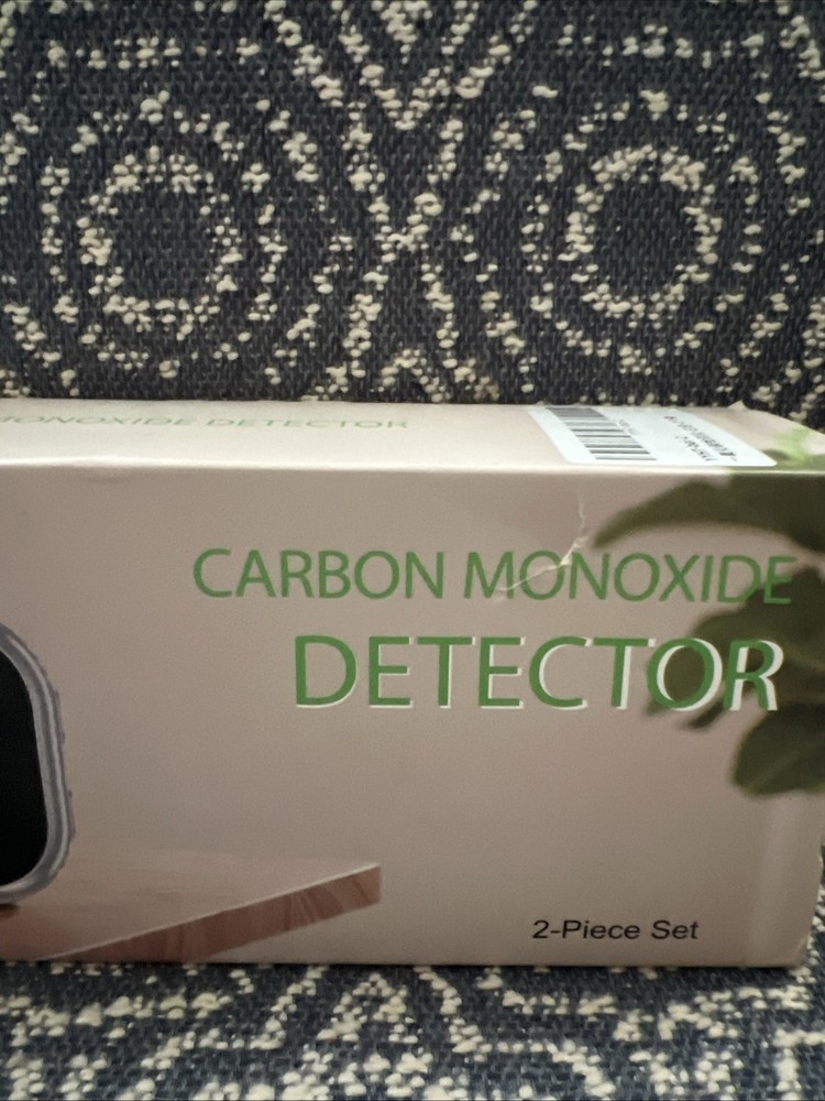 carbon monoxide detector 2 Piece