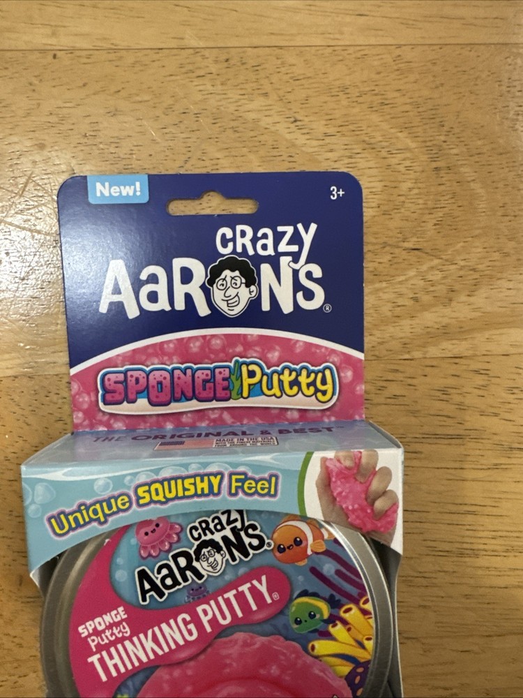 Putty 2.6 Oz. Sponge Putty Thinking Putty Pink New