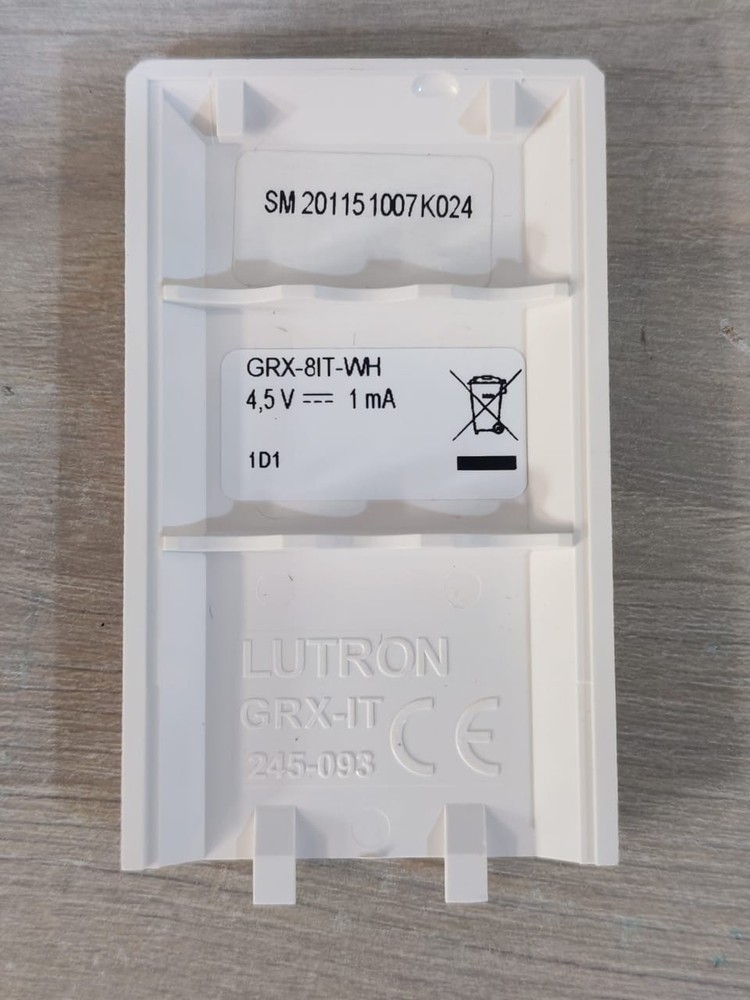 Lutron GRX-8IT-WH 8-Scene Wireless Remote Control