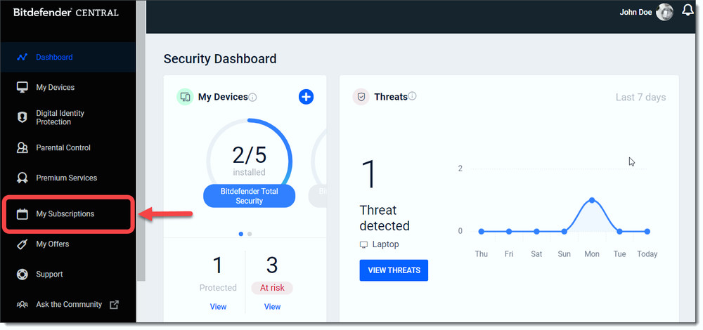 Bitdefender Total Security 2026 - 2 Year 5 Devices
