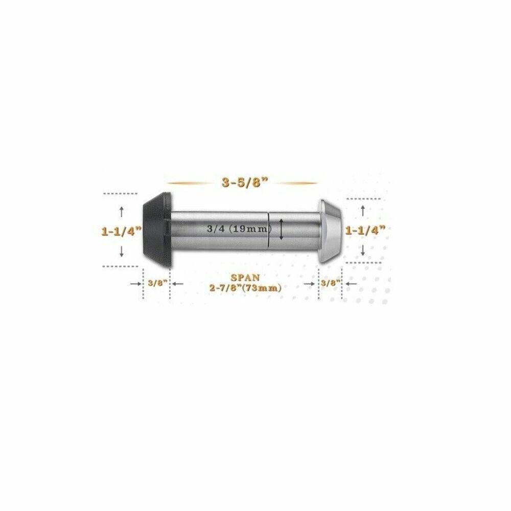 Royal Hooks Infinite Rule D-Ring Stainless Locking Pin-Pair; 61562