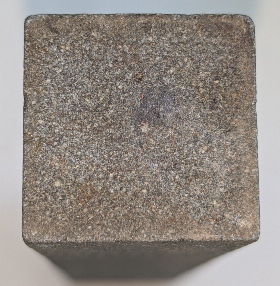 Vintage sharpening stone maybe natural stone , used