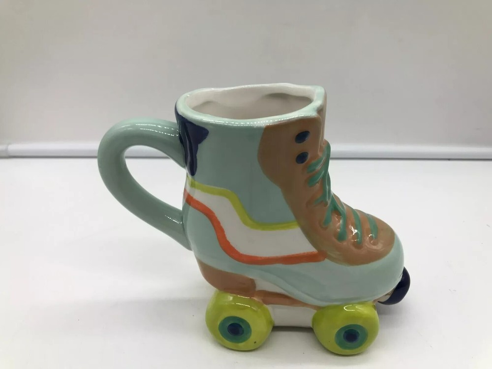 Room Essentials Ceramic 18oz Roller Skate Coffee Mug