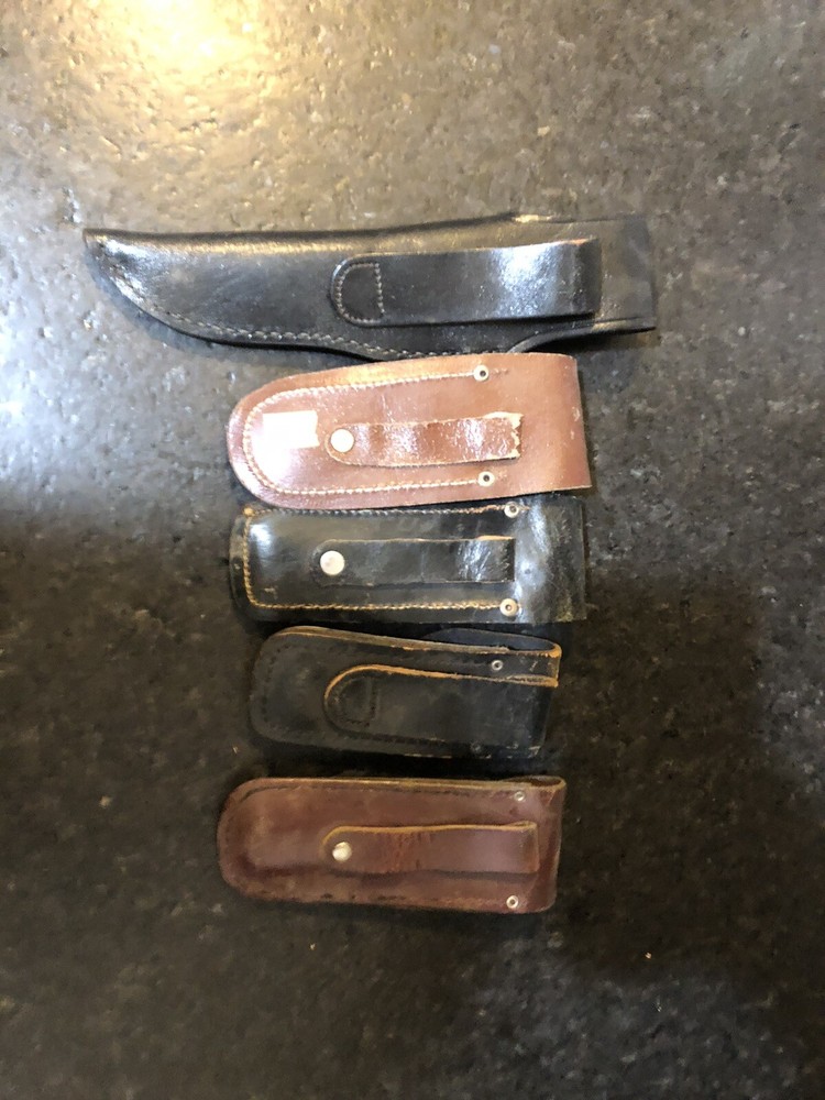 20+ Large & Small Multitool Knives, empty knif cases, etc Lot