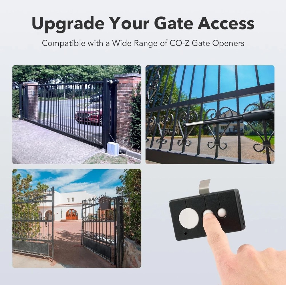 Universal Gate Remote Control 2-Pack